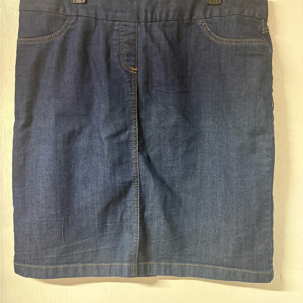 Westbound Indigo Denim Pencil Skirt